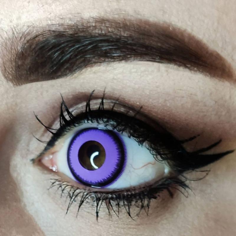 Halloween Mystic Purple Contacts