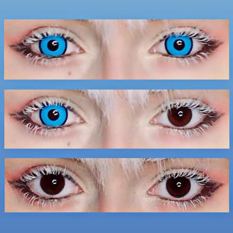 Halloween Blue Manson Crazy Contacts