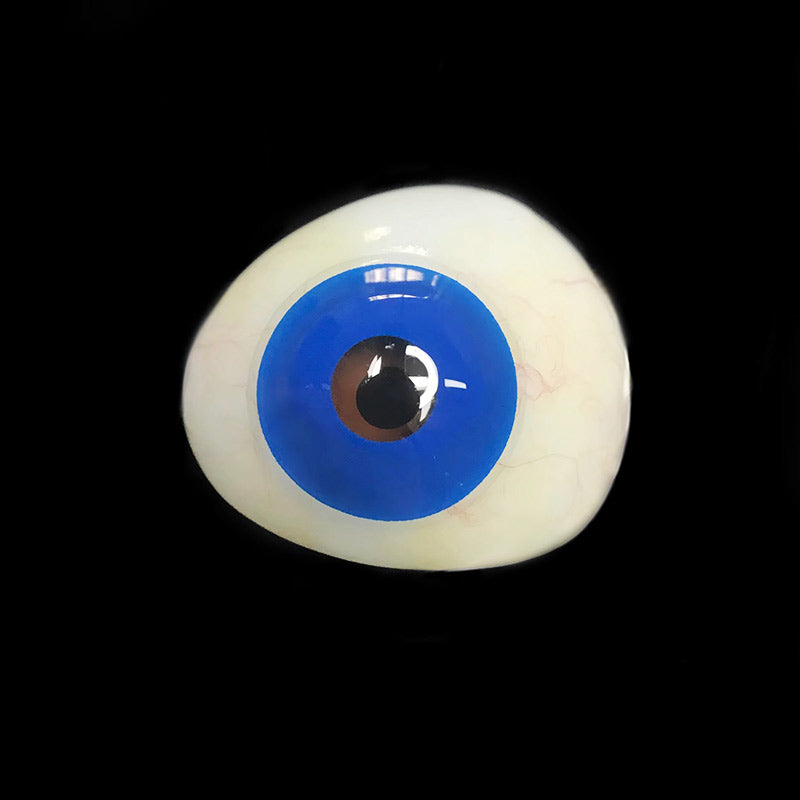 UV Glow Blue Halloween Contacts (UV Function)