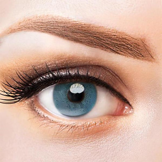 Be Natural Blue Colored Contacts
