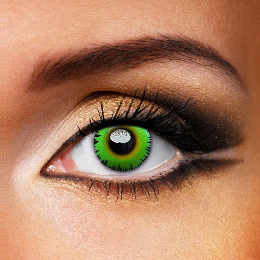 Chainsaw Man Reze Green Contact Lenses | Hulk