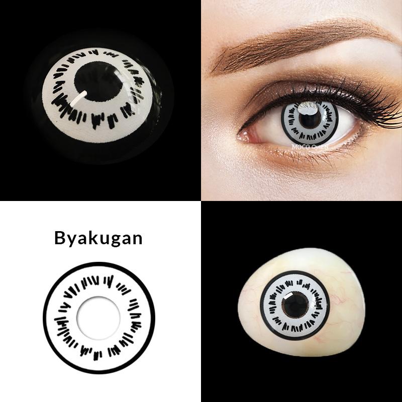 Sharingan BYAKUGAN Hinata Naruto Contacts (New)