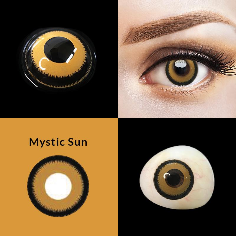 Chainsaw Man Makima Yellow Contacts | Mystic Sun
