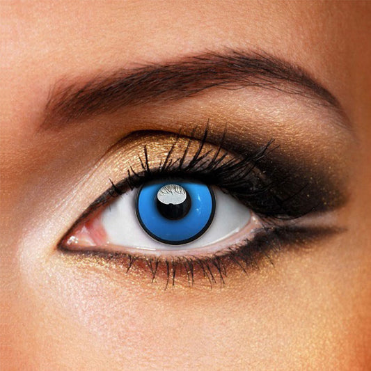 Halloween Blue Manson Crazy Contacts