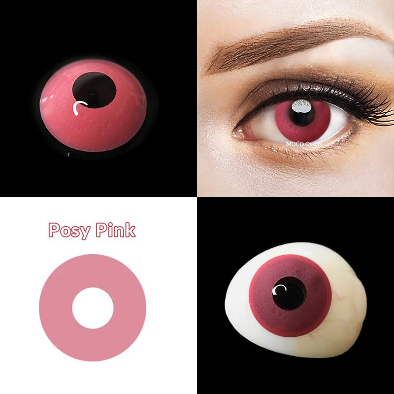 Danganronpa Ibuki Mioda Posy Pink Contacts