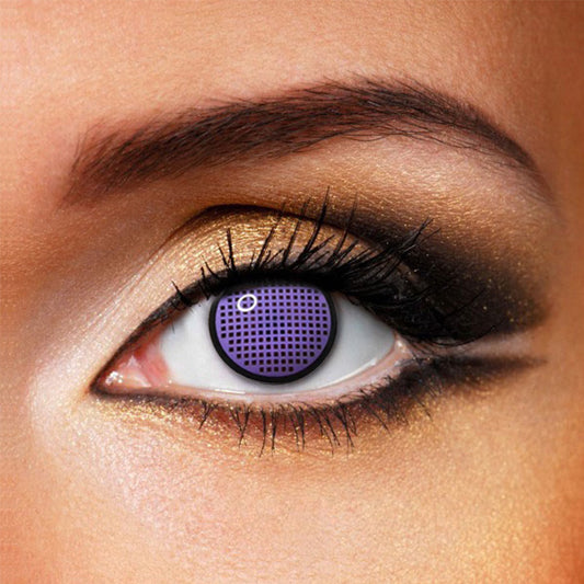 Demon Slayer Shinobu Kocho Purple Contacts | Purple Mesh