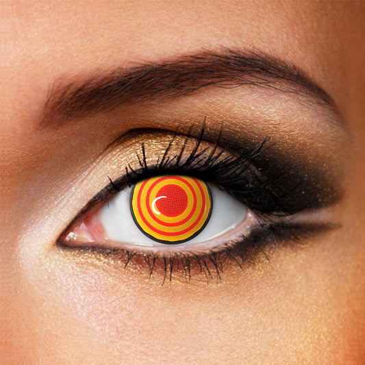 Chainsaw Man Makima Yellow & Red Costume Contacts