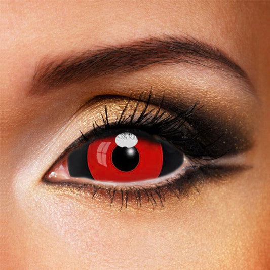 Tokyo Ghoul Red & Black Sclera 22mm contacts | Rize Kamishiro