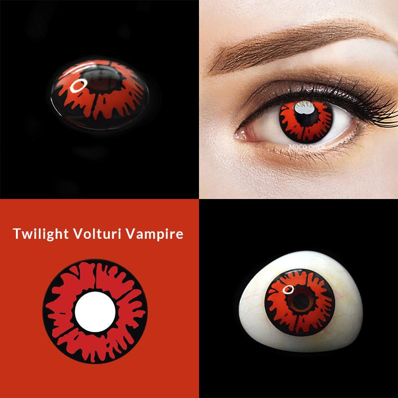 Twilight Volturi Vampire Red Contact Lenses