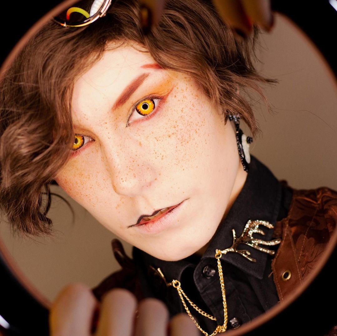 Halloween Wild Yellow Werewolf Eyes Contacts