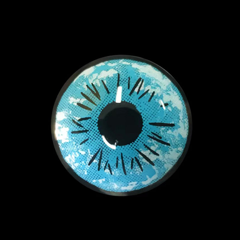 Satoru Gojo Light Blue Halloween Contact Lenses (UV Function)