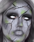 Zombie White Blind Contact Lenses