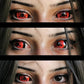 Sharingan Three Magatama Sclera 22mm Contacts (new)