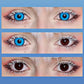 Halloween Blue Manson Crazy Contacts