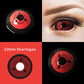 Sharingan Three Magatama Sclera 22mm Contacts (new)