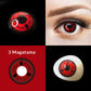 Sharingan - NARUTO Three Magatama Contacts
