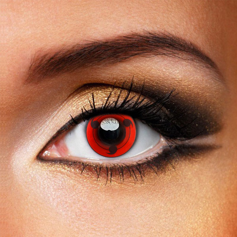 Sharingan - NARUTO Three Level Magatama Contacts (NEW)