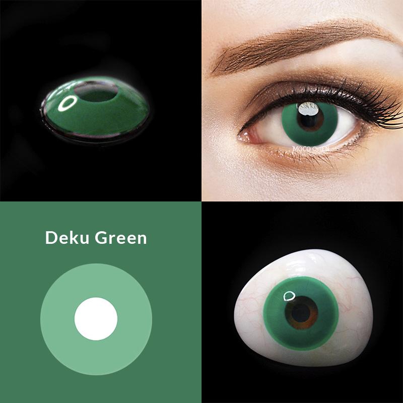 My Hero Academia Deku Izuku Midoriya Contacts | Emerald Green