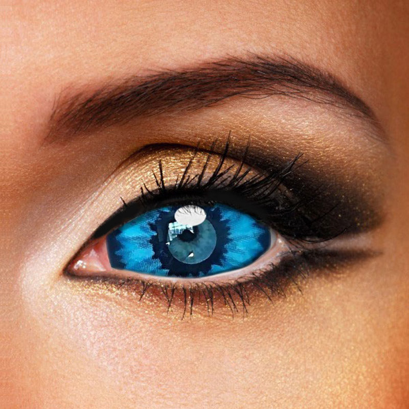 Elf Blue Eye Sclera 22mm Contacts