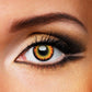 Halloween Wild Yellow Orange Werewolf Contacts