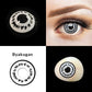 Sharingan BYAKUGAN Hinata Naruto Contacts (New)