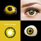 Yellow Eclipse Crazy Halloween Contacts