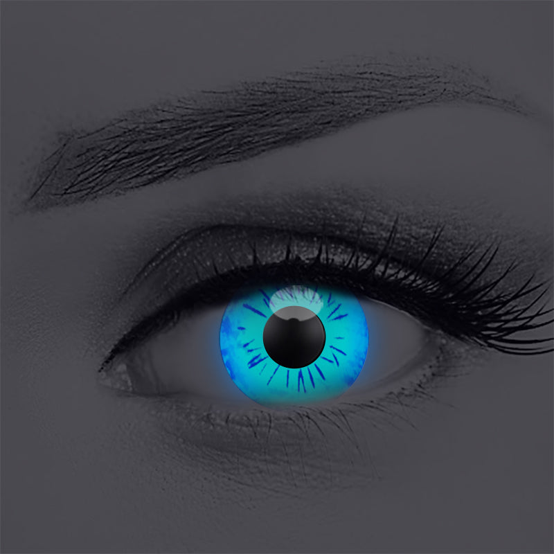 Satoru Gojo Light Blue Halloween Contact Lenses (UV Function)