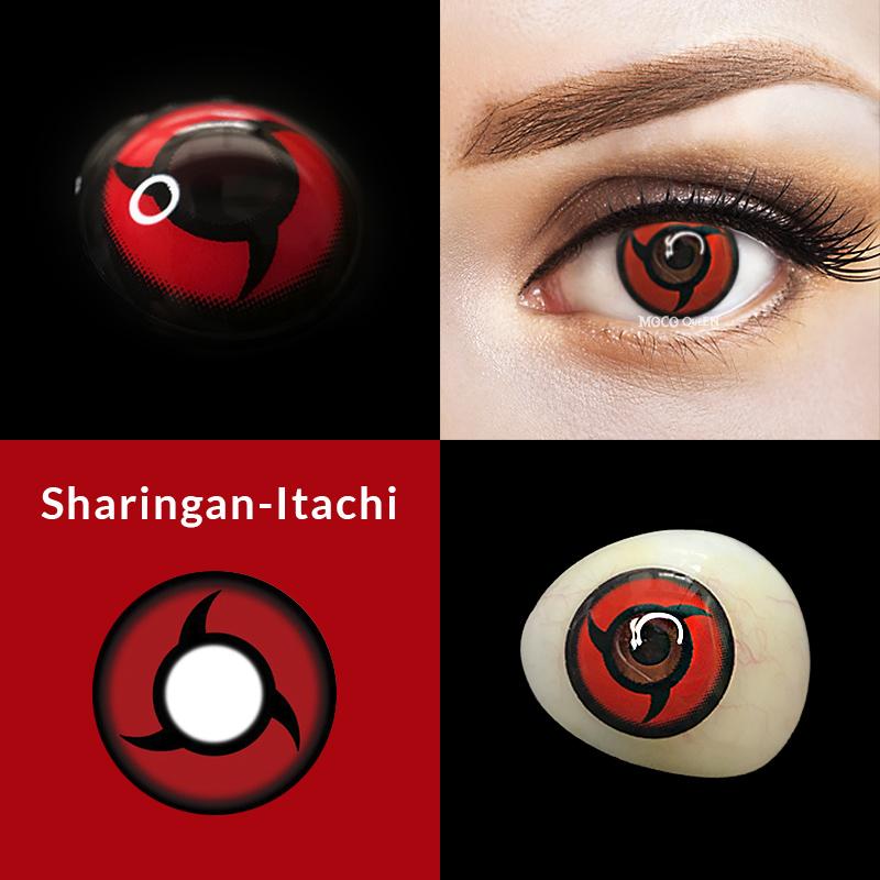 SHARINGAN MANGEKYOU- UCHIHA ITACHI Costume Contacts