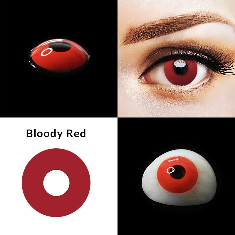Halloween Bloody Red Contacts