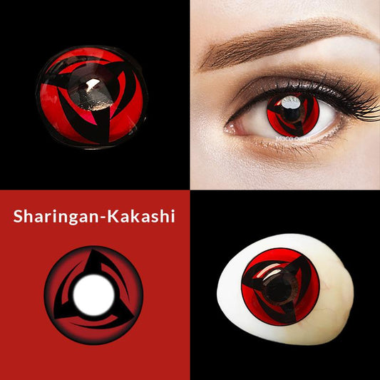 Sharingan MANGEKYOU Kakashi Hatake Contacts (New)