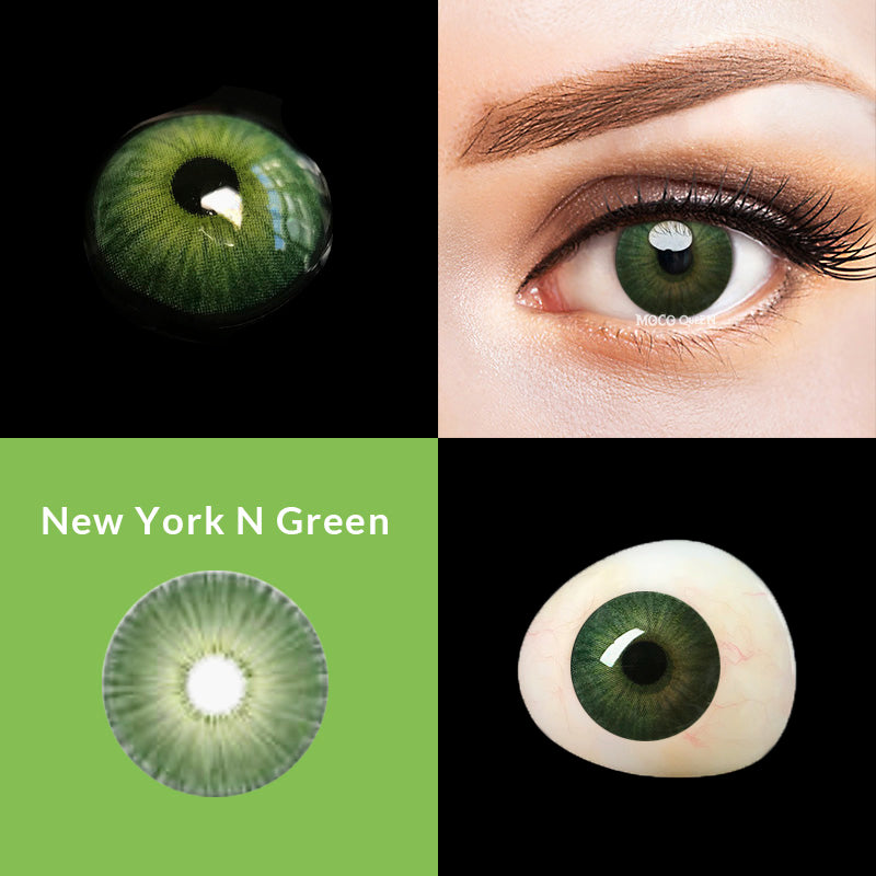 NY N Green Colored Contact Lenses