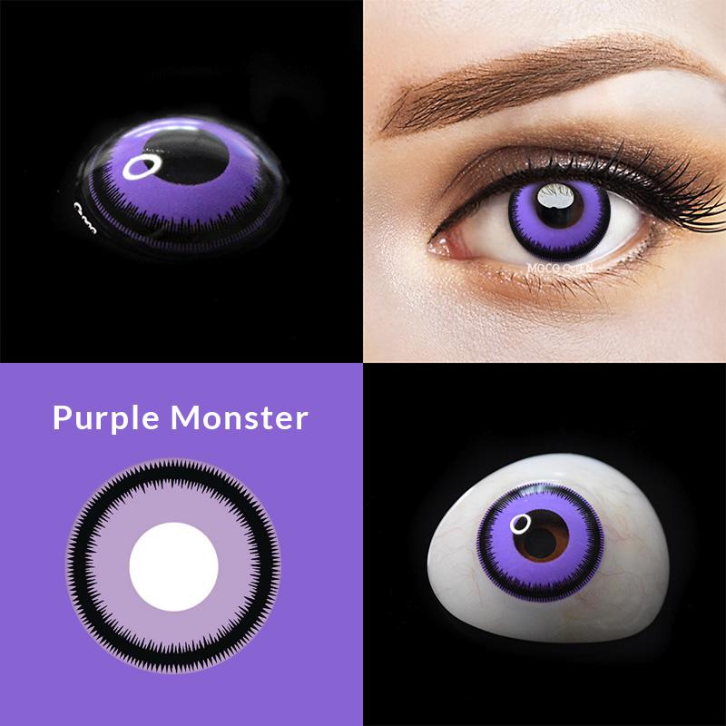 Halloween Mystic Purple Contacts