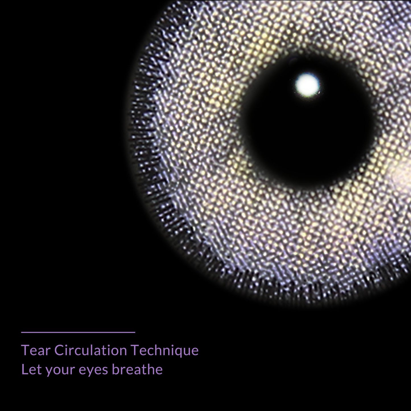 Cloud R Violet Colored Contact Lenses