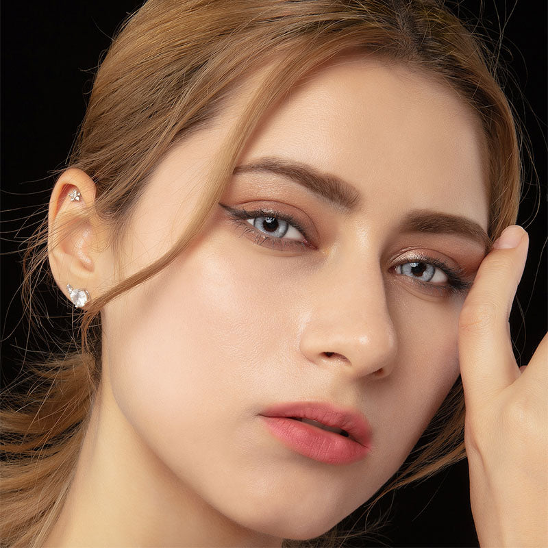 Sofia Silver Gray Colored Contact Lenses