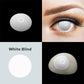 Zombie White Blind Contact Lenses