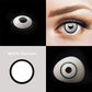 White Manson DEMON Halloween Contact Lenses