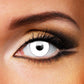 White Out DEMON Coming Halloween Contacts