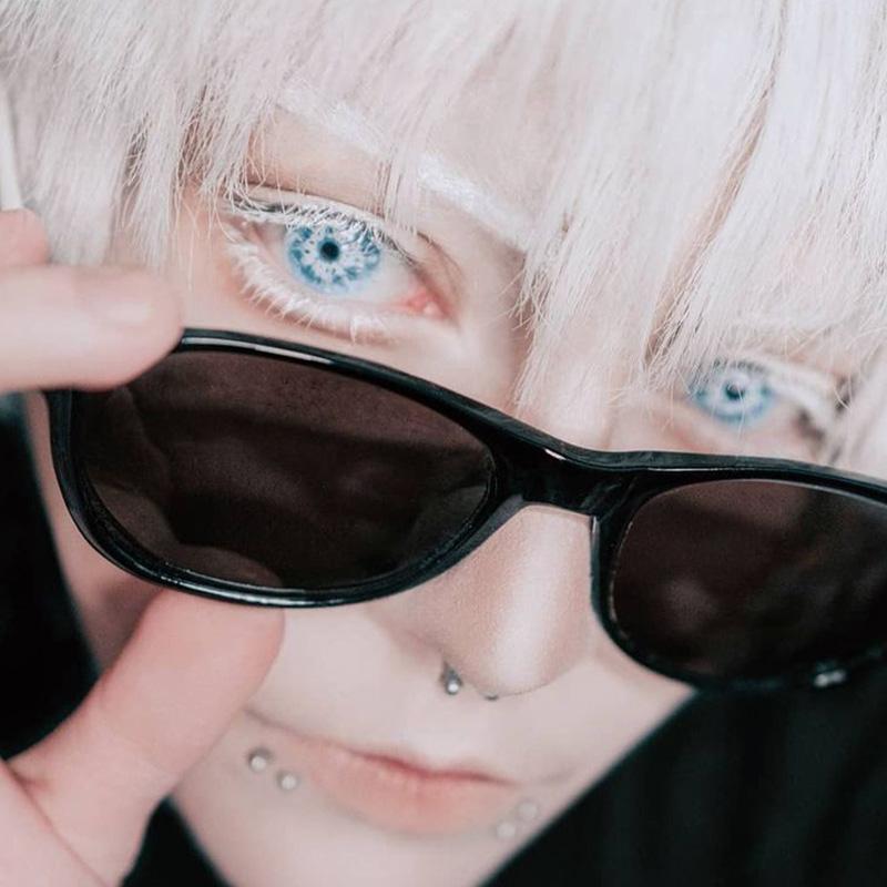 Jujutsu Kaisen Gojo Satoru Blue Cosplay Halloween Contact Lenses (UV Function)