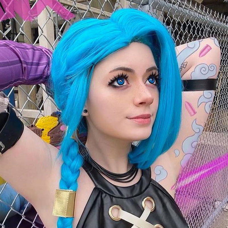 Dead Blue Cosplay Halloween Contact Lenses